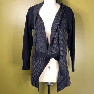 ❇️3/$88! Black/grey sweater by Aqua